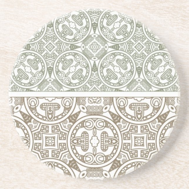 Ornamental pattern coaster (Front)