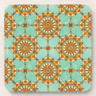 Ornamental pattern coaster