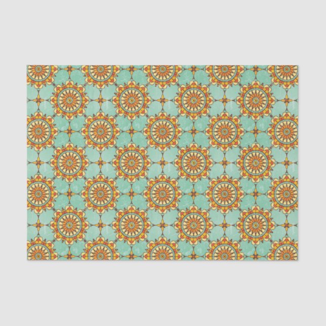 Ornamental pattern tissue paper (Front)