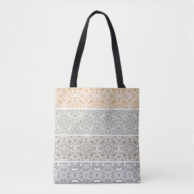 Ornamental pattern tote bag (Front)