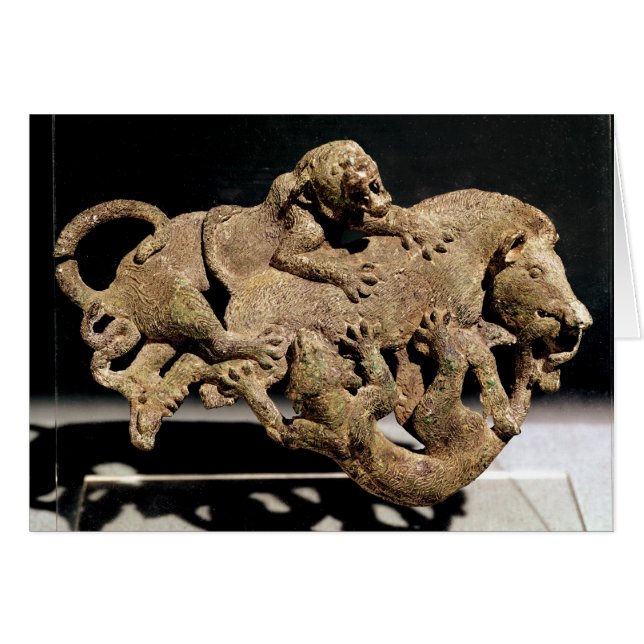 Ornamental plaque depicting a wild boar (Front Horizontal)