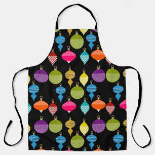 Ornamental Retro Christmas Decorative Ball Apron
