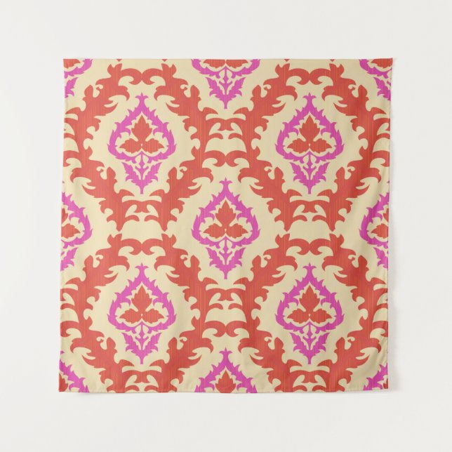Ornamental seamless pattern with traditional Centr Tapestry (Front)