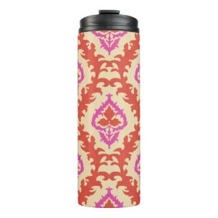 Ornamental seamless pattern with traditional Centr Thermal Tumbler