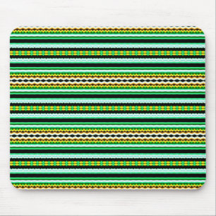 Ornamental Stripes Mouse Pad