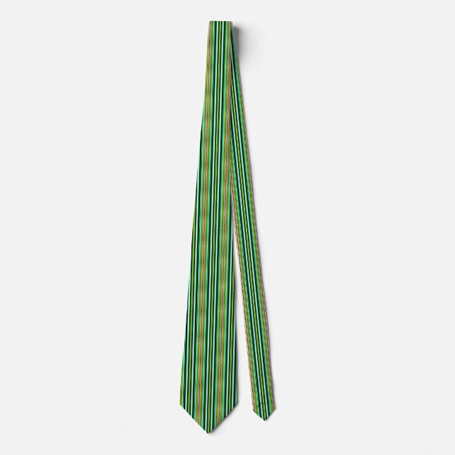 Ornamental Stripes Tie (Front)