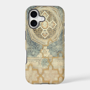 Ornamental Tapestry with Ornate Geometric Design