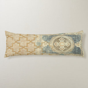 Ornamental Tapestry with Ornate Geometric Design Body Cushion