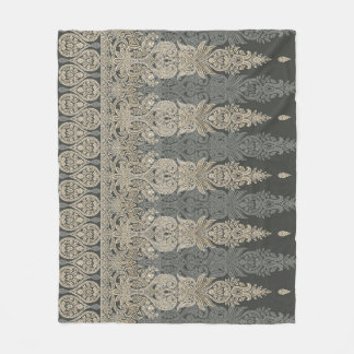 Ornamental Traditional Paisley design  Fleece Blanket