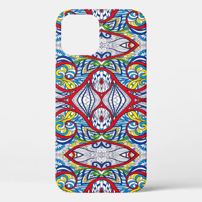 Ornamental Tribal Seamless pattern. Illustration.  Case-Mate iPhone Case (Back)