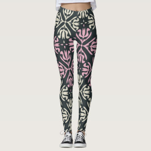 Ornamental Vintage: Seamless Elegant Design. Leggings
