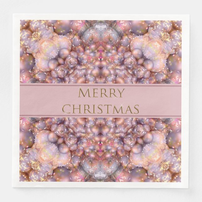 Ornaments Abstract Napkin (Front)