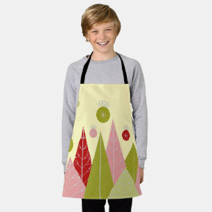 Ornaments and Trees Christmas  Apron