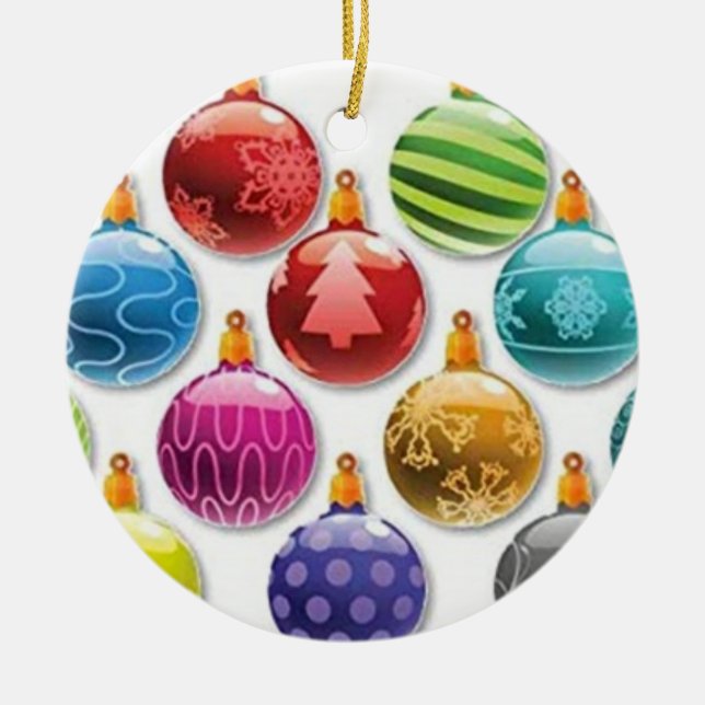 ***ORNAMENTS GALORE*** CHRISTMAS ORNAMENT (Front)
