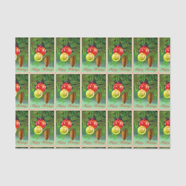 Ornaments Tissue Paper (Front)