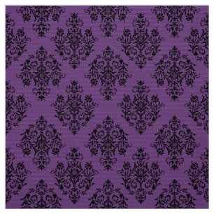 Ornate Baroque Damask pattern fabric