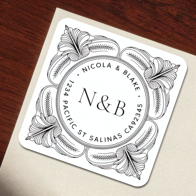Ornate Baroque Return Address Labels - Custom (Creator Uploaded)