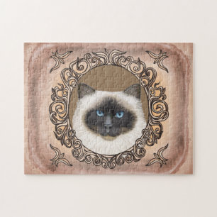 Ornate Birman Cat  jigsaw puzzle