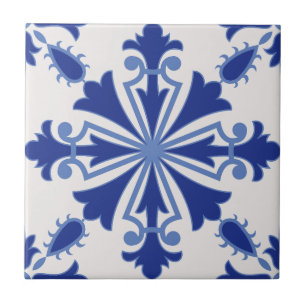 Ornate Bloom Ceramic Tile