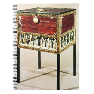 Ornate cabinet from the Treasure of Tutankhamun Notebook