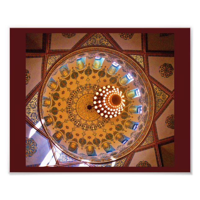 Ornate Ceiling Photo Print (Front)