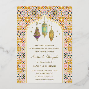 Ornate Classy Floral Tealights Mehndi Ceremony 