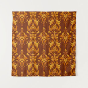 Ornate Damask: Vintage Elegant Wallpaper Tapestry