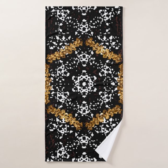 Ornate decoration. Luxury,  royal and Victorian co Bath Towel (Bath Towel)