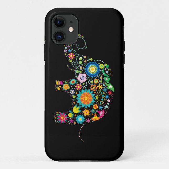 Ornate Elephant Case-Mate iPhone Case (Back)