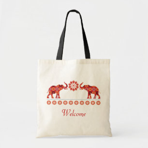 Ornate Elephants Bag
