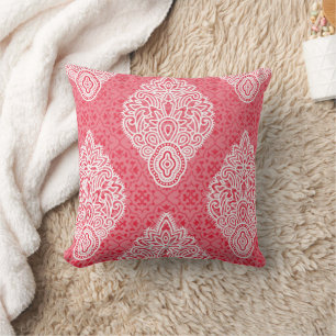 Ornate fabric design featuring a gradient from pin cushion