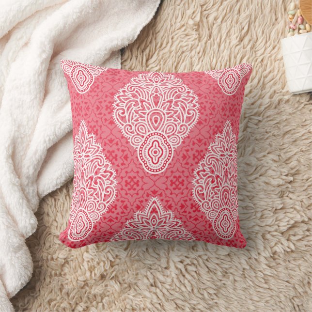 Ornate fabric design featuring a gradient from pin cushion (Blanket)