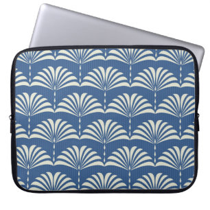 Ornate Floral: Abstract Art Deco. Laptop Sleeve