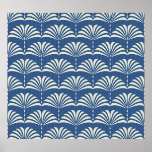 Ornate Floral: Abstract Art Deco. Poster