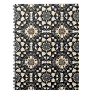 Ornate Floral Mandala Design Notebook
