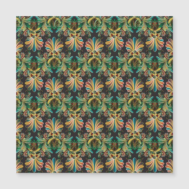 Ornate Flower Luxury Wallpaper (Front)