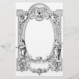 Ornate Formal Stationary Stationery