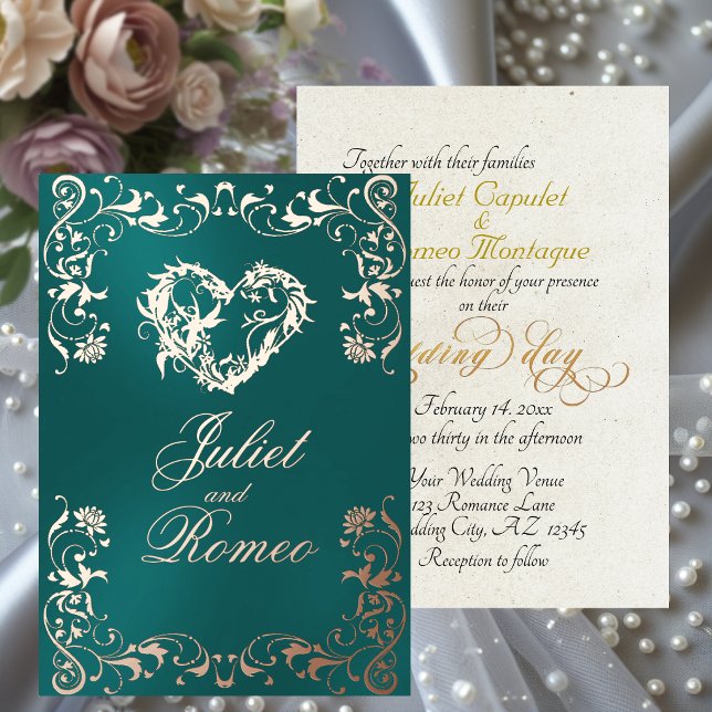 Ornate Frame & Heart - Teal (Creator Uploaded)