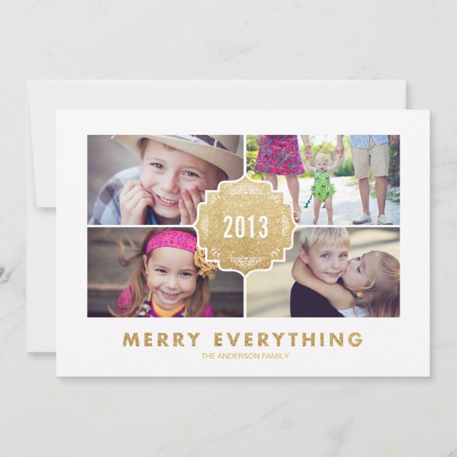 ORNATE FRAME | HOLIDAY PHOTO CARD (Front)
