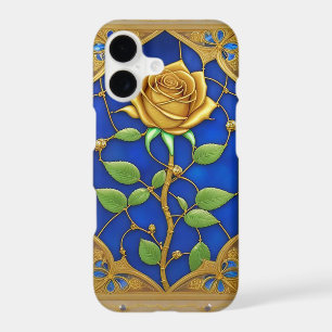 Ornate Golden Rose Artwork