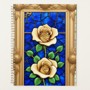 Ornate Golden Rose Artwork Planner