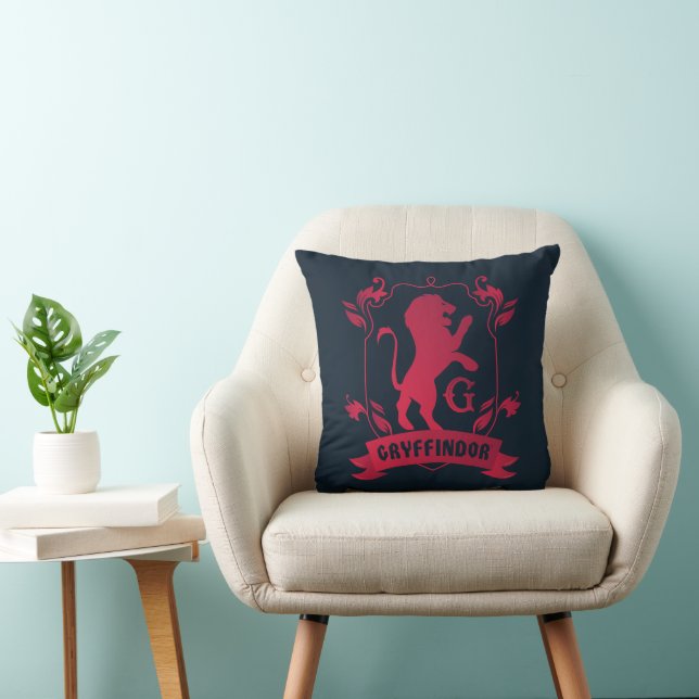 Ornate GRYFFINDOR™ House Crest Cushion (Chair)