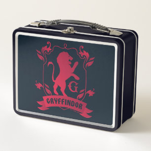 Ornate GRYFFINDOR™ House Crest Metal Lunch Box