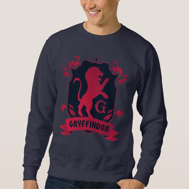 Ornate GRYFFINDOR™ House Crest Sweatshirt (Front)