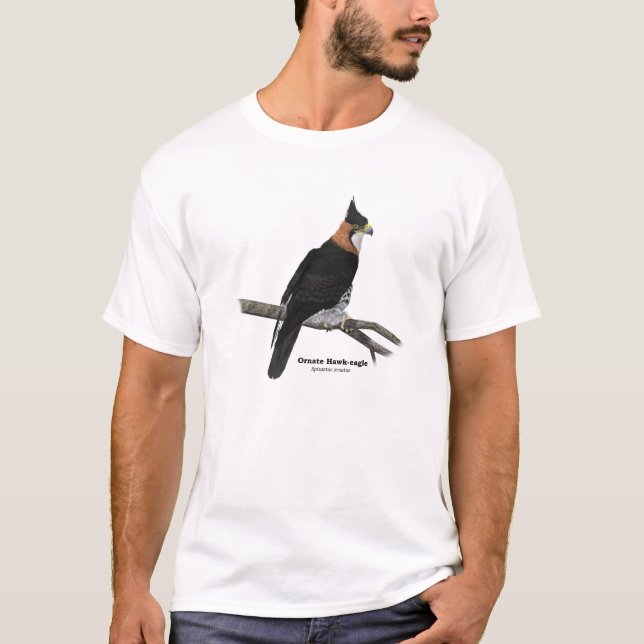 Ornate Hawk-Eagle T-Shirt (Front)