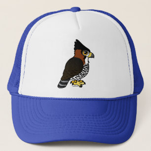 Ornate Hawk-Eagle Trucker Hat
