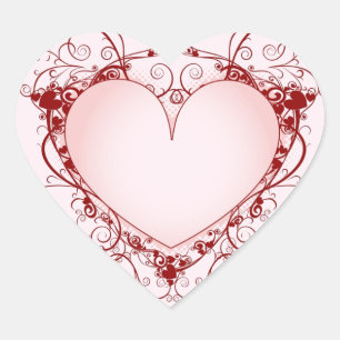 Ornate Heart - Sticker