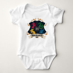 Ornate HOGWARTS™ House Crest Baby Bodysuit