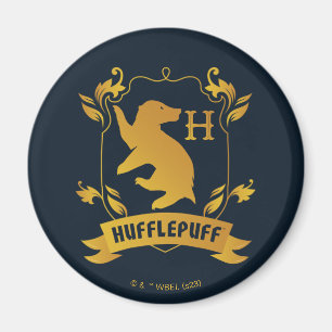 Ornate HUFFLEPUFF™ House Crest Magnet