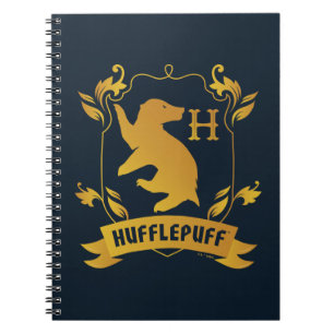 Ornate HUFFLEPUFF™ House Crest Notebook